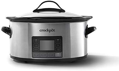 Crock-Pot MyTime 6 Quart Programmable Slow Cooker s7xfkv zg2shm