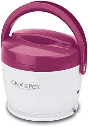 Crock-Pot Lunch Crock Portable Food Warmer 20oz – Pink vzjzfz c5u8gp