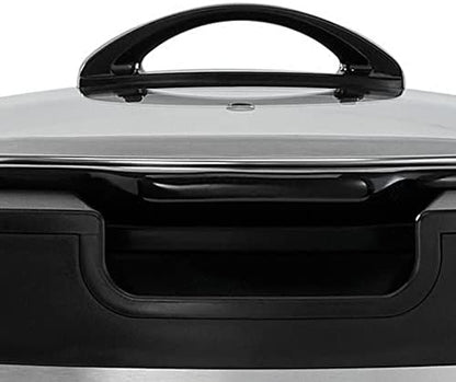 Crock-Pot Thermoshield 6 Quart Slow Cooker with Carry Handles h8sguw aqg5sb