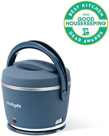Crock-Pot Electric Lunch Box Food Warmer 20oz – Faded Blue kwd5x3 5tthjr
