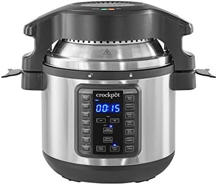 Crock-Pot Express Crisp 8 Quart 10-in-1 Pressure Cooker t65hbj ybgzq6