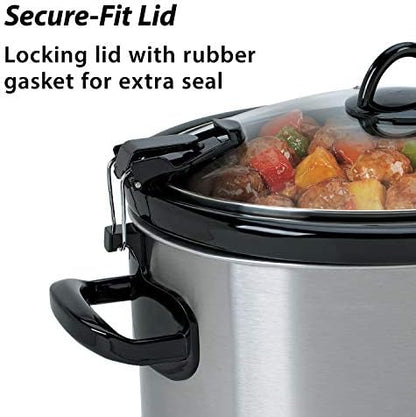 Crock-Pot Cook & Carry 6 Quart Portable Slow Cooker bztwje d24cwb