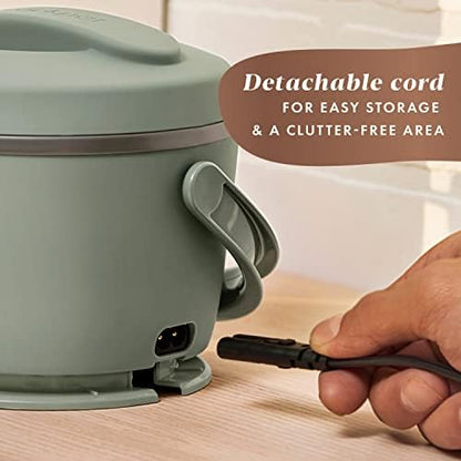 Crock-Pot Portable Electric Lunch Box Food Warmer – Green xsepcy p6apzf
