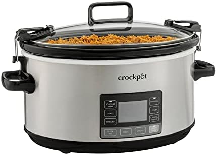 Crock-Pot 7 Quart Portable Programmable Slow Cooker with Timer j6xs2j tz6kgg