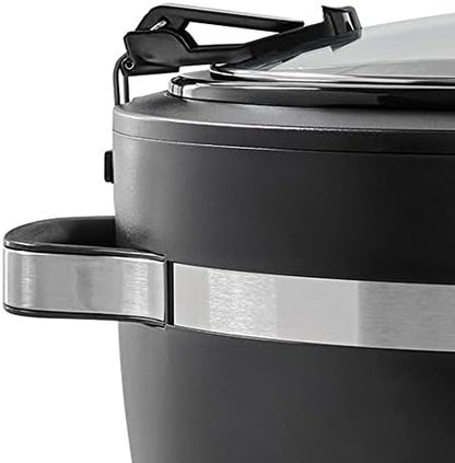 Crock-Pot Thermoshield 6 Quart Slow Cooker with Carry Handles h8sguw aqg5sb