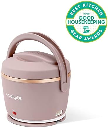 Crock-Pot Electric Lunch Box Food Warmer 20oz – Blush Pink dvp3nd hrujkk