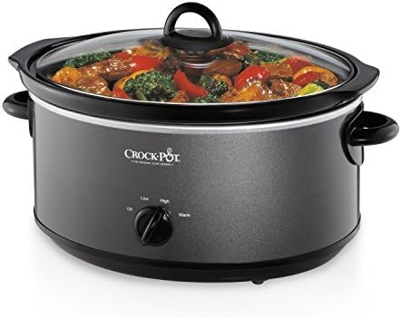 Crock-Pot 7 Quart Slow Cooker – Charcoal jebbtz 7b4avk