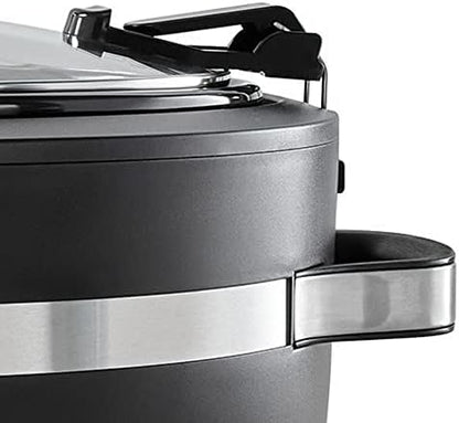Crock-Pot Thermoshield 6 Quart Slow Cooker with Carry Handles h8sguw aqg5sb