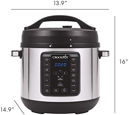 Crock-Pot 8 Quart Express Crock Multi-Use Pressure Cooker fue4js av5cq3