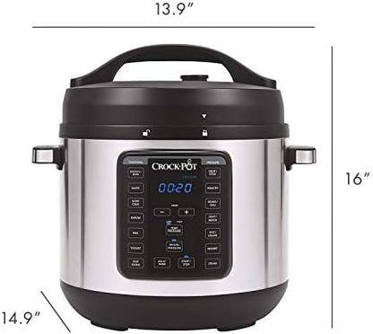 Crock-Pot 8 Quart Express Crock Multi-Use Pressure Cooker fue4js av5cq3