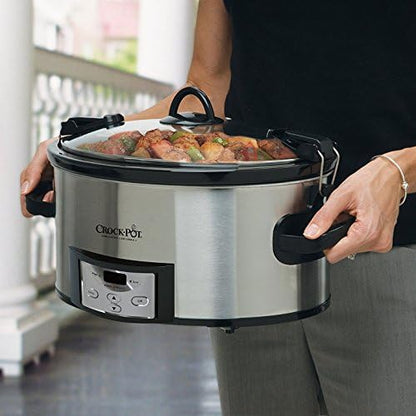 Crock-Pot Cook & Carry 6 Quart Programmable Slow Cooker a379t4 ytd59r