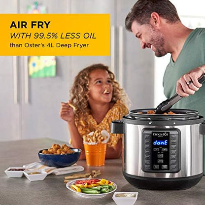 Crock-Pot Express Crisp 8 Quart 10-in-1 Pressure Cooker t65hbj ybgzq6