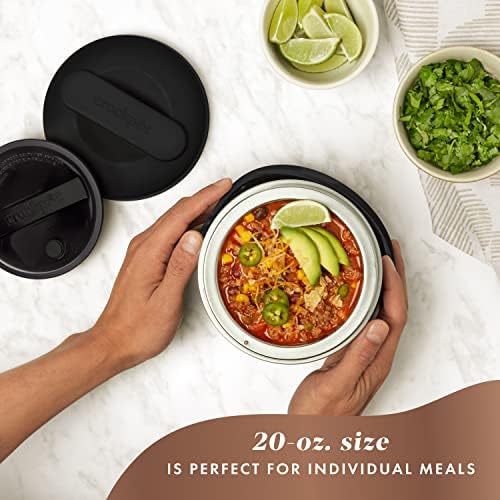 Crock-Pot Electric Lunch Box Food Warmer 20oz – Black xvvuvt dcp5uf