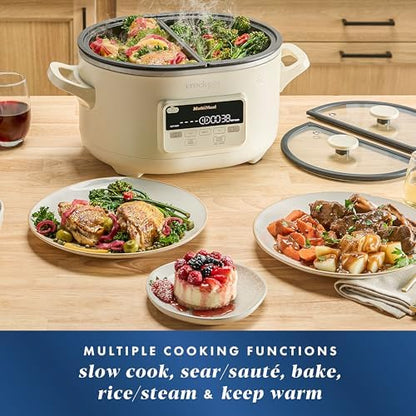 Crock-Pot MultiMeal Multicooker with Programmable Slow Cooker ufywn9 g7z44z