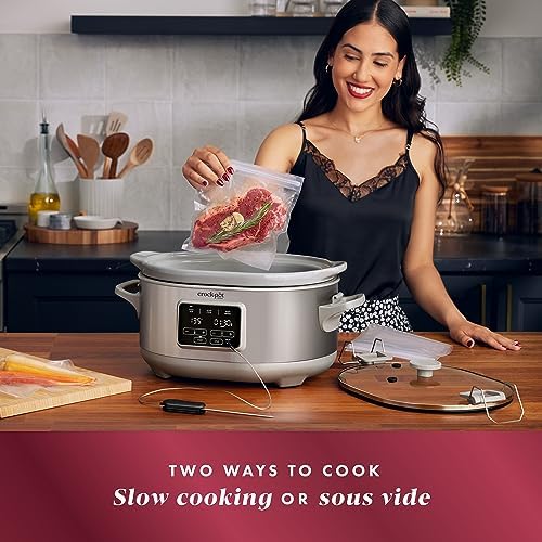 Crock-Pot 7 Quart Programmable Cook & Carry Slow Cooker md9znr tutqbf