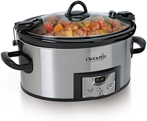 Crock-Pot Cook & Carry 6 Quart Programmable Slow Cooker a379t4 ytd59r