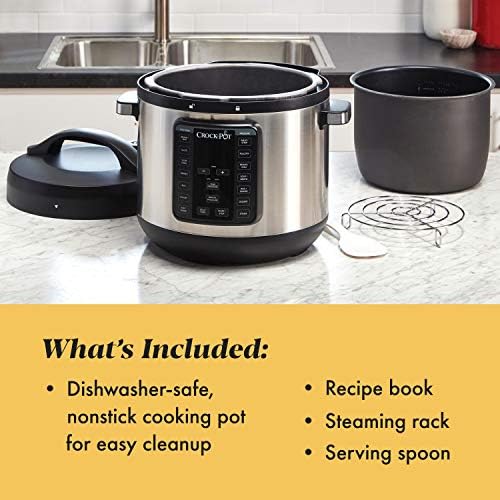 Crock-Pot 8 Quart Express Crock Multi-Use Pressure Cooker fue4js av5cq3