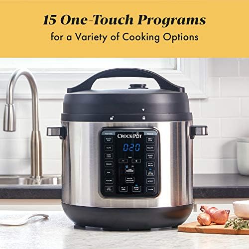 Crock-Pot 8 Quart Express Crock Multi-Use Pressure Cooker fue4js av5cq3