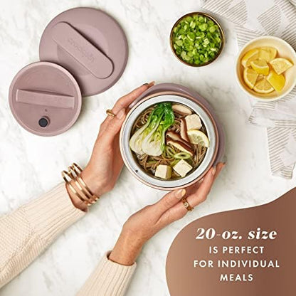 Crock-Pot Electric Lunch Box Food Warmer 20oz – Blush Pink dvp3nd hrujkk