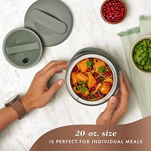 Crock-Pot Portable Electric Lunch Box Food Warmer – Green xsepcy p6apzf