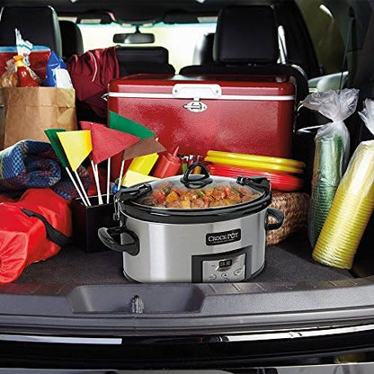 Crock-Pot Cook & Carry 6 Quart Programmable Slow Cooker a379t4 ytd59r