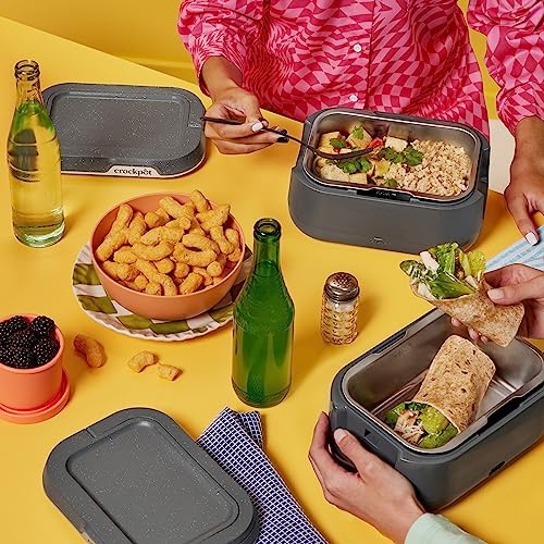 Crock-Pot Portable Electric Lunch Box Food Warmer 28oz 4n97xn dtqama