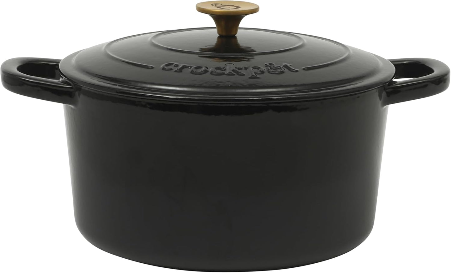 Crock-Pot 3 Quart Enameled Cast Iron Dutch Oven – Aqua nxy4av wyfd5b